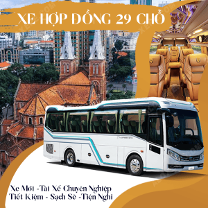 Thuê Xe Hợp Đồng 29 Chỗ Đi Liên Tỉnh